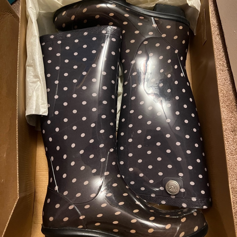 Ugg waterproof polkadot boots